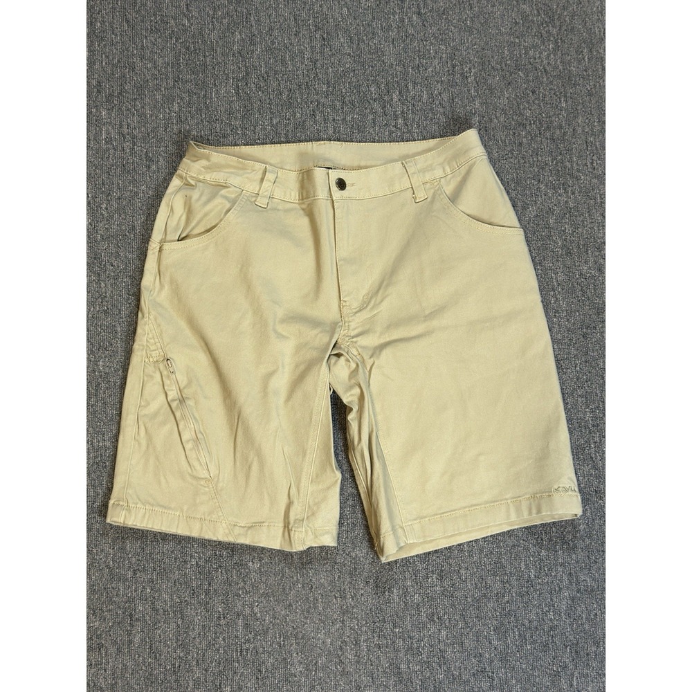 Kavu‎ Shorts Mens 34 Khaki Beige Chino Casual Cotton Twill Outdoor Hiking Travel